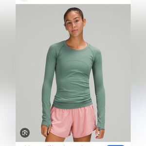 Swiftly tech long sleeve sz 18.  Tidewater teal